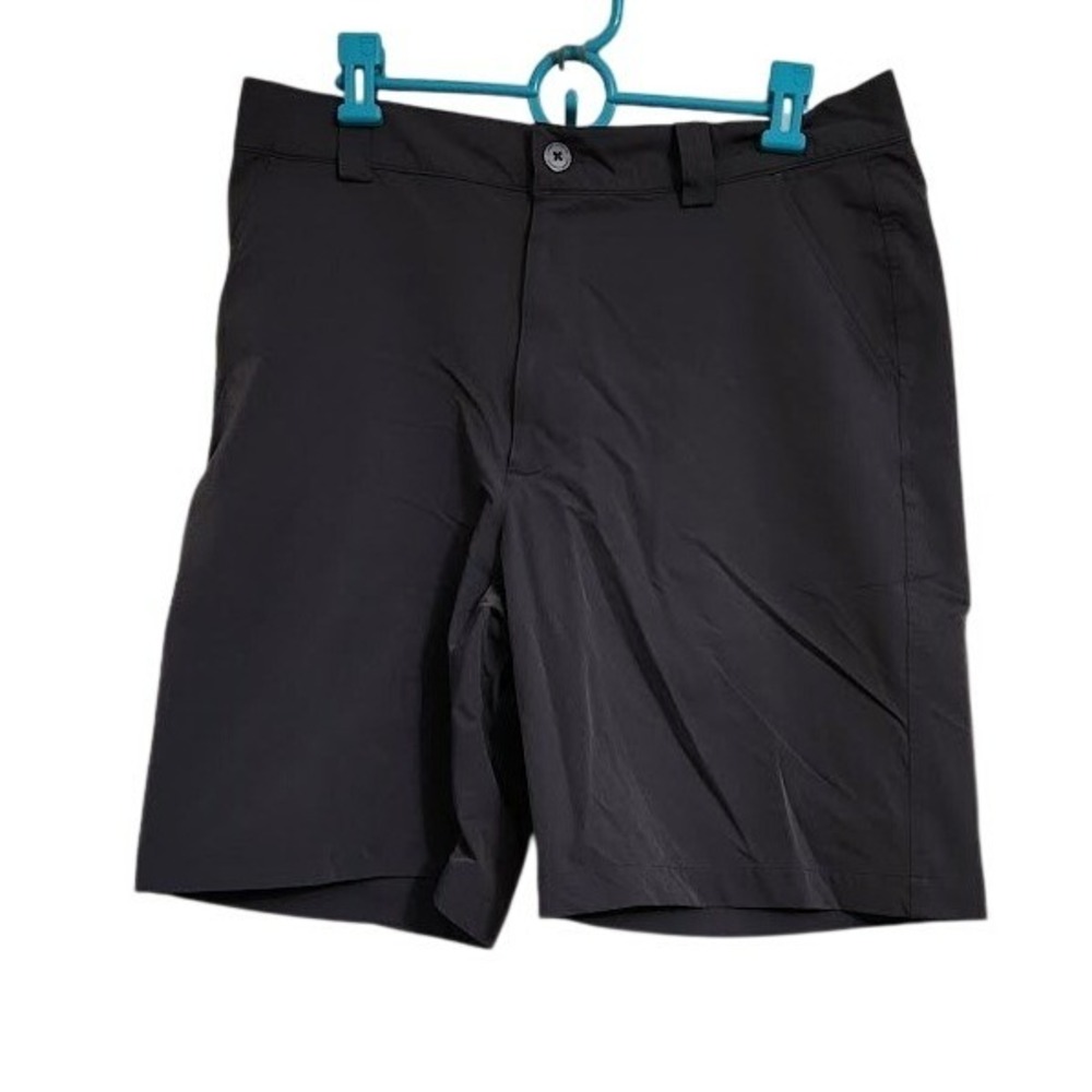 Under‎ Armour Mens Golf Shorts Dark Grey Size 34 Stretch Activewear G11